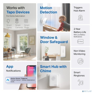 TP-Link Tapo T30 KIT Стартовый комплект умных датчиков