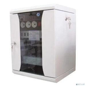ЦМО Шкаф телекоммуникационный настенный 10" 12U, (350х255) (ШРН-12.255-10) (1 коробка)