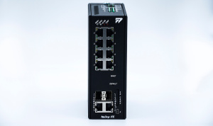 Управляемый коммутатор c 8 портами 10/100Base-T(X) (разъем RJ45), 2 Combo-портами (10/100/1000BaseTX или 100/1000BaseSFP)