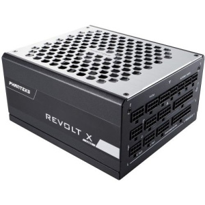 Блок питания Phanteks REVOLT X 1200W (Dual System, Active PFC, 135mm Fan, Fully Japanese Capacitors, 80 PLUS Platinum, Fully Modular) [PH-P1200PS] Ret