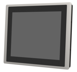 Промышленный монитор CV-115R/M1001, 15", TFT, SVGA, 4:3, пятипроводной резистивный сенсорный экран, 1x USB, 1x COM, 1x VGA, 1x DVI-D и 1x DisplayPort