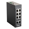 Коммутатор D-Link SMB D-Link DIS-100E-8W/A1A Промышленный неуправляемый с 8 портами 10/100Base-TX