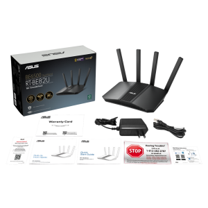 Маршрутизатор ASUS RT-BE82U WiFi 7 4x2.5G USB 5764+688Mbps 5GHz/2.4GHz