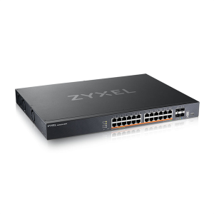 Коммутатор Мультигигабитный L3 Access коммутатор PoE++ Zyxel NebulaFlex Pro XMG2230-28HP, rack 19", 24xRJ-45: 1/2.5G PoE++, 4xSFP+, бюджет PoE 700/144