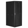 Серверный шкаф SMARTWATT Серверный шкаф Rack S-Series 42U 800x1070мм, двери с перфорацией, боковые панели 4шт и ролики в комплекте, черный (4512020620