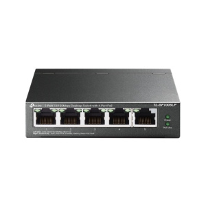 Коммутатор TP-Link SMB TP-Link TL-SF1005LP Настольный с 5 портами 10/100 Мбит/с (4 порта PoE+) Коммутатор TP-Link SMB TP-Link TL-SF1005LP Настольный с 5 портами 10/100 Мбит/с (4 порта PoE+)