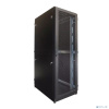 ЦМО Шкаф серверный напольный 42U (800 х 1000) двойные перфорированные двери 2 шт., цвет черный ШТК-М-42.8.10-88АА-9005