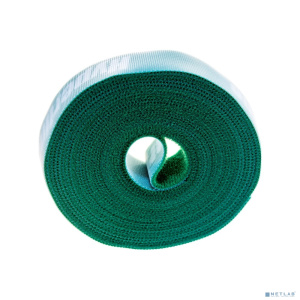 Hyperline WASNR-5x25-GN Лента (липучка) в рулоне, ширина 25 мм, длина 5 м, зеленая