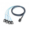 Кабель LSI Кабель/ CBL-SFF8643-SATASB-10M, 1 metre cable, SFF8643 to X4 SATA [L5-00221-001]