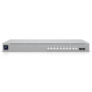 Ubiquiti UniFi Switch Pro XG 10 PoE PoE-коммутатор в стойку, 10х 10G RJ45, 2х 10G SFP+, раздача 400 Вт