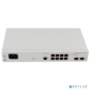 ELTEX MES2408P Ethernet-коммутатор 8 портов 10/100/1000 Base-T (PoE/PoE+), 2 порта 1000Base-X (SFP), 220V AC