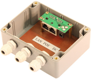 Инжектор/ OSNOVO Уличный FE пассивный PoE-инжектор/PoE-сплиттер. Предназначен для питания оконечных сетевых устройств. Напряжение PoE - до 57V(конт.