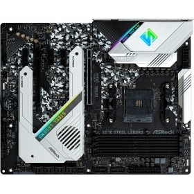 Asrock X570 STEEL LEGEND RTL {SAM4, AMD X570, 4xDDR4, 2xPCI-Ex16, 3xPCI-Ex1, DP,HDMI, SATAIII+RAID, M.2, GB Lan, USB3.2, ATX}