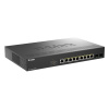 Коммутатор D-Link DGS-1210-10XP/ME/C1A Управляемый L2 коммутатор с 8 портами 10/100/1000Base-T и 2 портами 10GBase-X SFP+ (8 портов PoE 802.3af/at, Po