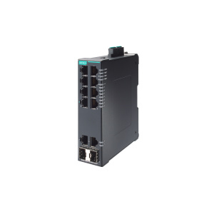 Конфигурируемый Ethernet-коммутатор с 8 портами 10/100/1000BaseT(X) и 2 combo-портами 10/100/1000BaseT(X) или 100/1000BaseSFP