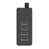 ** 1328355 ORICO W5P-U2-BK USB-концентратор Orico W5P-U2 (черный)