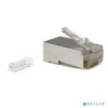 Коннектор Hyperline (PLUG-8P8C-UV-C6-SH-100) FTP кат.6 RJ45 прозрачный (упак.:100шт)
