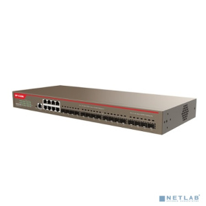 IP-COM G5324-16F Коммутатор управляемый в стойку, 8*1Gbit RJ45, 16*SFP 1Gbit, console port