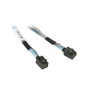 Кабель SuperMicro CBL-SAST-0593 Internal Mini-SAS HD to Mini-SAS HD 60cm,30AWG,12Gb/s, (152087)
