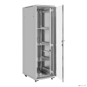 Exegate EX300276RUS Шкаф телекоммуникационный 19" напольный 42U ExeGate EC-FS-42U.600.800.G.V.GREY (19”, 42U, 600x800x2054mm (ШхГхВ), передняя дверь з
