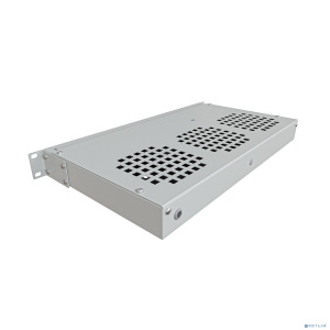 NTSS Модуль вентиляторный NTSS крепление на 19 1U, 3 элемента, электронный термоконтроллер, цифровой термодатчик, серый RAL 7035 NTSS-FAN3/19T