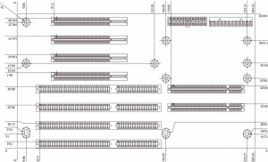 Кросс-плата PCI-7S, PICMG 1.0, 7 слотовая, слоты расширения: PICMG, 4xPCI, 3xISA