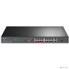 TP-Link TL-SL1218P Коммутатор с 16 портами PoE+ 10/100 Мбит/с, гигабитным портом RJ45 и комбинированным портом RJ45/SFP TP-Link TL-SL1218P Коммутатор с 16 портами PoE+ 10/100 Мбит/с, гигабитным портом RJ45 и комбинированным портом RJ45/SFP