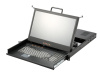 Консоль AMK804-174BRU, 1U, single rail, дисплей 17" LCD, 1280 x 1024, 4 х DP KVM, 4 х Аudio, 4 х Microphone, 4 х USB, русифицированная клавиатура, to