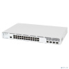 ELTEX MES3400-24 Ethernet-коммутатор агрегации 24 порта 10/100/1000BASE-T (RJ-45), 4 порта 1000BASE-X (SFP)/10GBASE-R (SFP+), L3, 2 слота для модулей