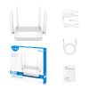 Маршрутизатор CUDY GP3000 AX3000 Wi-Fi 6 GPON Router Dual Band Gigabit xPON, Realtek chipset, GPON/EPON, 2402Mbps at 5GHz + 576Mbps at 2.4GHz, 802.