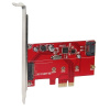 Контроллер ORIENT A1061S-M2, PCI-Ex1 v2.0, SATA3.0 6Gb/s, 2-port int: SATA M.2 + SATA, ASM1061 chipset, oem (30289)