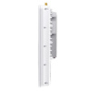 WOP-30L Точка доступа WOP-30L, 802.11ax (WiFi 6), 2.4/5GHz; 2х2 MU-MIMO; 1 порт 100/1000/2500 Base-T, 4 разъема SMA-типа для подключения внешних антен